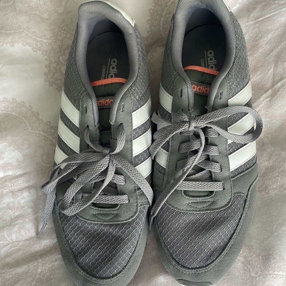 Grey adidas sneakers